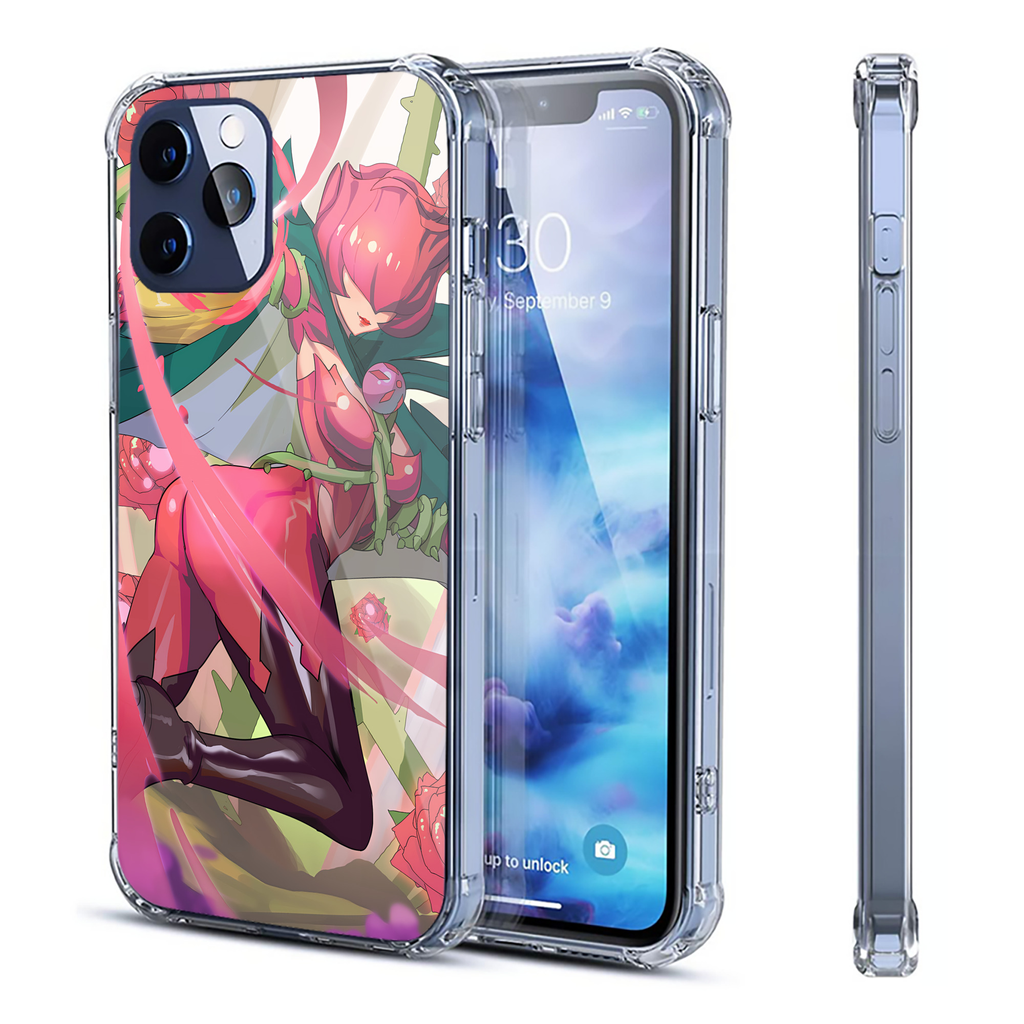 （画像用） Digimon デジタルモンスター/デジモン 【iPhone 12シリーズ対応】透明スマホケース（クリアソフトケース）